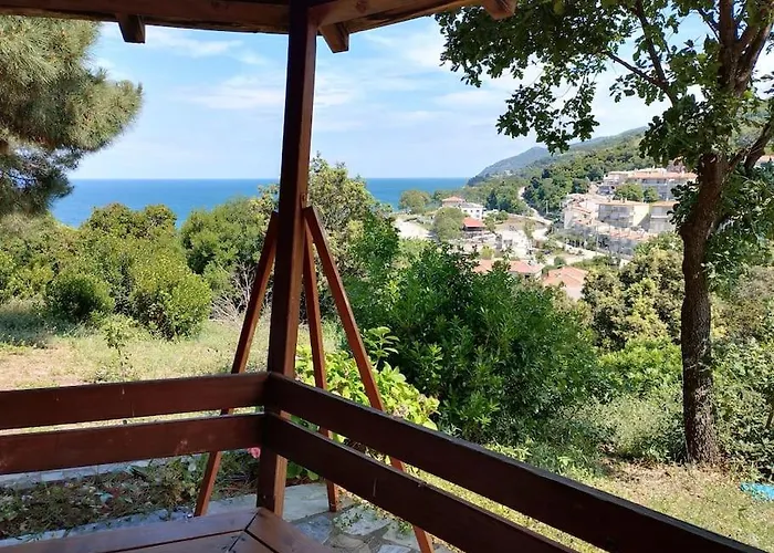 בית נופש Rhea Panorama Sea View House Kókkinon Nerón